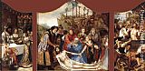 Quentin Massys Famous Paintings - St John Altarpiece